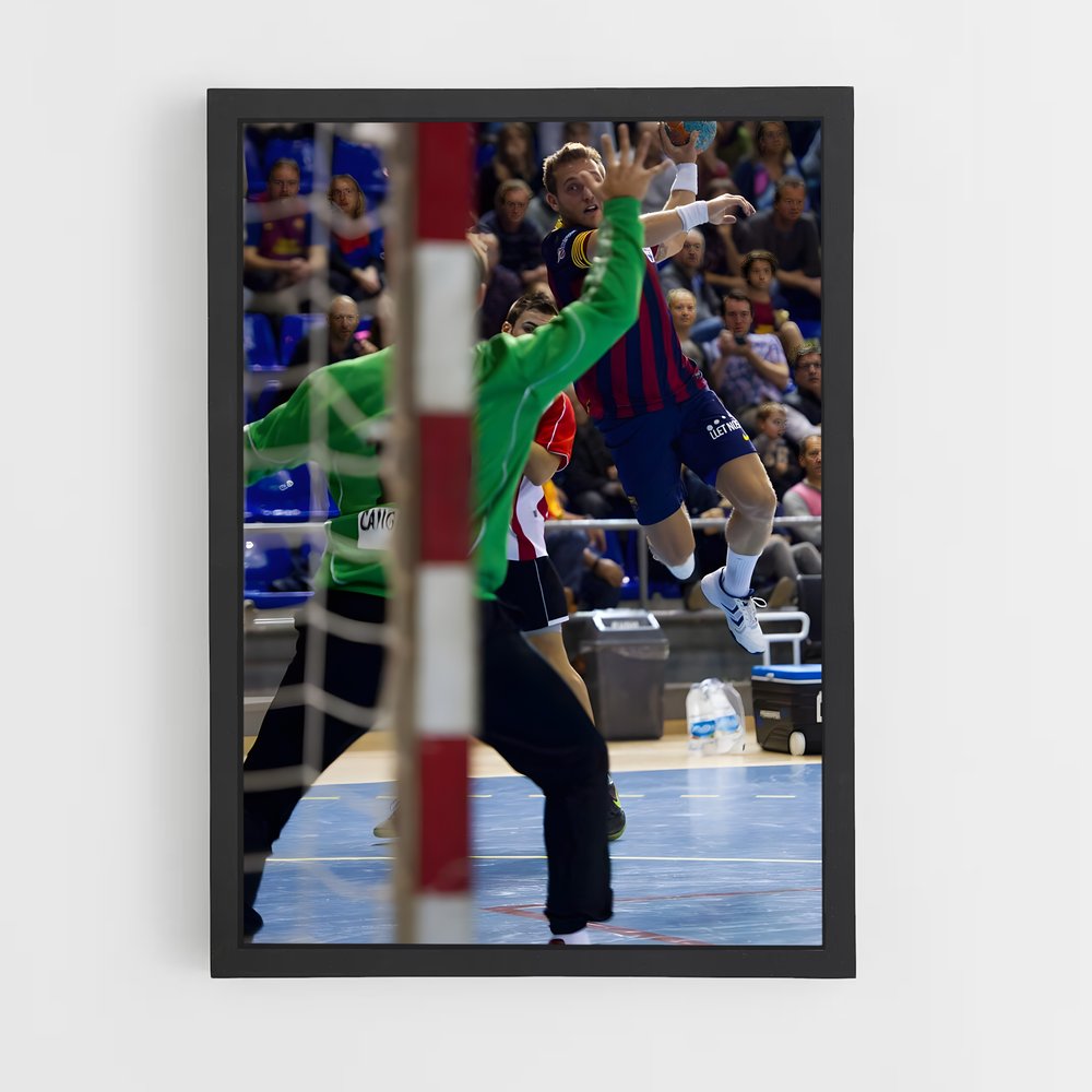 Poster barcelona de handball (vue 2)